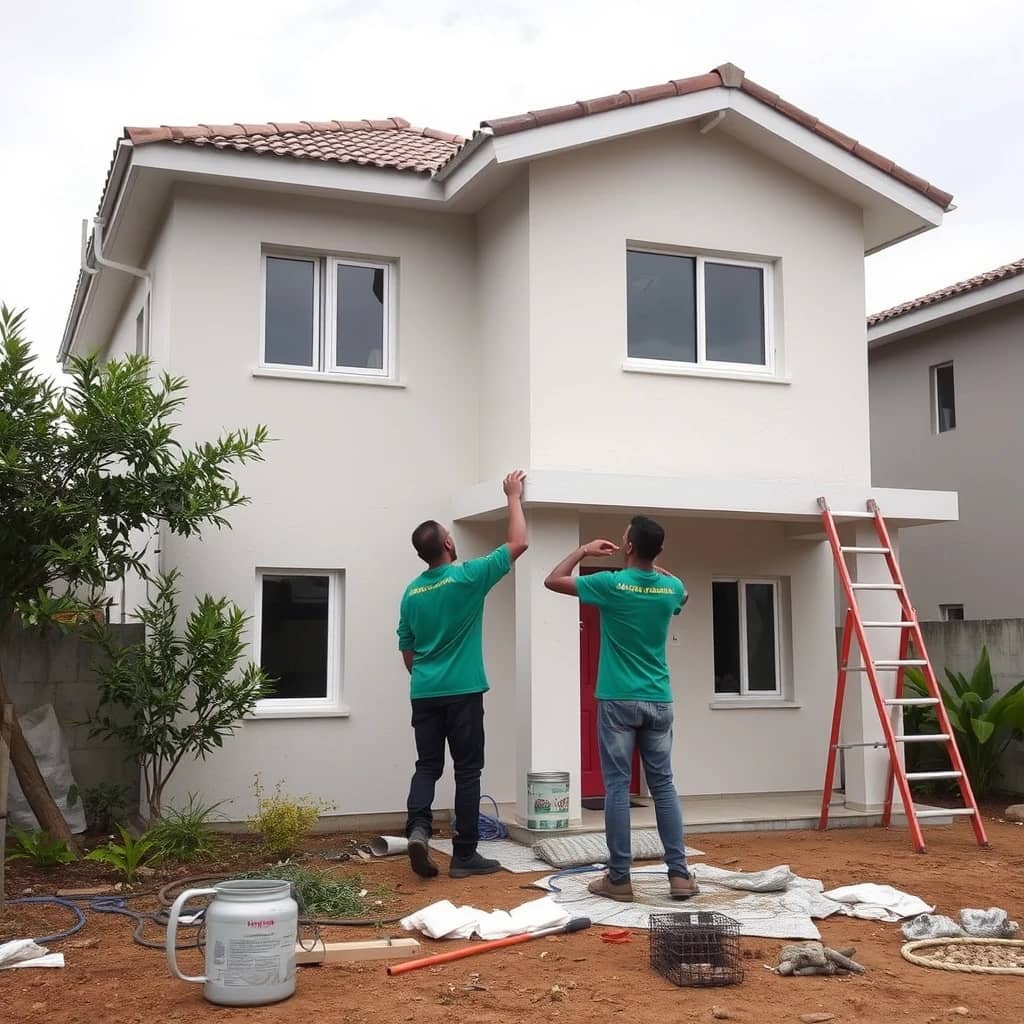 hombres trabajando